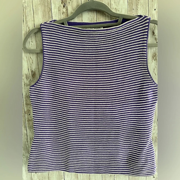 St. John Tops - St. John Vintage Knit Cropped Sweater Tank Small